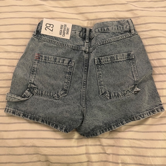 BDG high rise carpenter denim shorts urban outfitters nwt - Picture 2 of 2